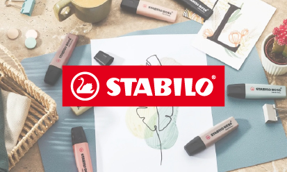 Sublinhadores da Stabilo 